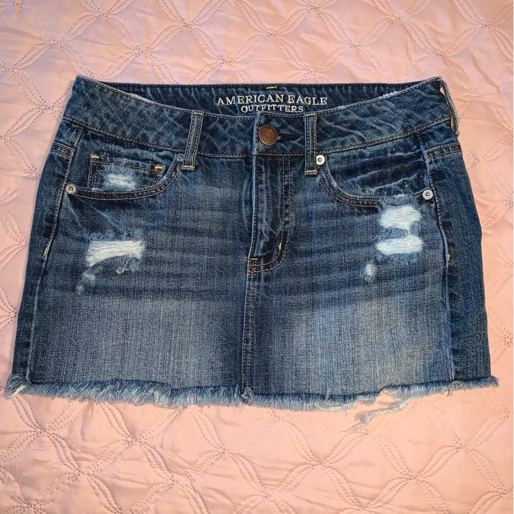 American Eagle jean skirt Size 2